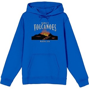 Adventure Society Hawaii Volcanoes Adult Long Sleeve Hoodie - 1 of 2
