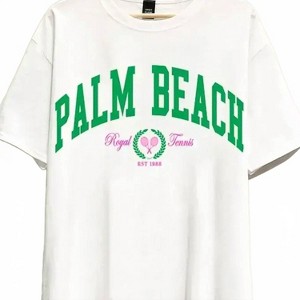 Women's Palm Beach Graphic Tee - SWEET CLAIRE - 1 of 1