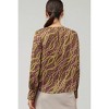 Women's Link Motif Surplice Blouse - current air - 3 of 4