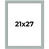 PosterPalooza | Refined Blue Picture Frame - UV Acrylic, Foam Board Backing, Hanging Hardware - 2 of 4