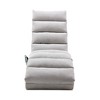 PAGED Modern Massage Recliner Chair, Linen Fabric Accent Chair with Side Pocket, Ergonomic Electric Massage Lounger for Living Room, Bedroom - 4 of 4