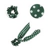 Unique Bargains Stylish Dots Ribbon Hair Elastics 1 Pc - 3 of 4