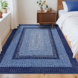 Hallway Runner  Rug Washable Soft Carpet - Non Slip Modern Floor Runner for Bedroom, Kitchen, Living Room - 1 of 4