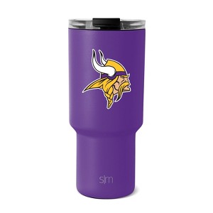 NFL Minnesota Vikings Simple Modern Trek Portable Drinkware - 30oz - 1 of 4
