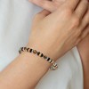 Chisel Stainless Steel 6.50mm Tiger's Eye, Picture Jasper and Black Onyx Beaded 7.5" Stretch Bracelet - 4 of 4