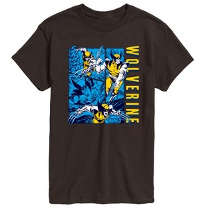 Men's - Marvel - Wolverine Comic Book Panels Short Sleeve Graphic T-Shirt - 1 of 4
