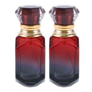 Unique Bargains Elegant Perfume Bottles for Bathroom 1.01oz 2 Pcs - 1 of 4
