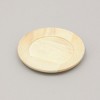 13" Handcrafted Wood Charger Plate Wooden Dinning Placemat Artisan Wood Tableware - 2 of 4