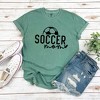 Simply Sage Market Women's Soccer Mom Ball Short Sleeve Garment Dyed Tee - 3 of 4