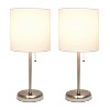 Creekwood Home Contemporary Bedside Table Lamps with USB Port - 2 of 4