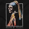 Girl With The Pearl Earring Skeleton Graphic T Shirt Men or Women Brisco Brands - 2 of 4