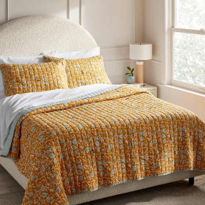 Earthy Vines Quilt - Threshold