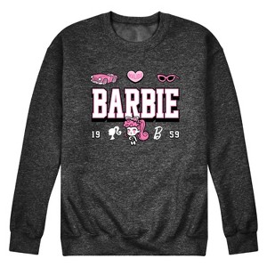 Men's - Barbie - Barbie Jersey Graphic Fleece Sweatshirt - 1 of 4
