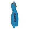 Dog Man Emblem Boy's Blue Long Sleeve Cosplay Zip-Up Hoodie - 3 of 3