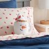 Hot Cocoa Kids' Holiday Mini Weighted Stuffed Plush Throw Pillow Ivory - Pillowfort™ - 2 of 3