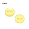 Unique Bargains Round Resin 2-Hole Fish Eye Craft Replacement Sewing Button 10 Pcs - 3 of 4