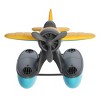 Aurora Toys Small Sea Plane Wheatley Versatile Toy Blue & Yellow 7" - 4 of 4