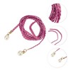 Unique Bargains Pearl Braiding Woven Rope Belt 1 Pc - 4 of 4