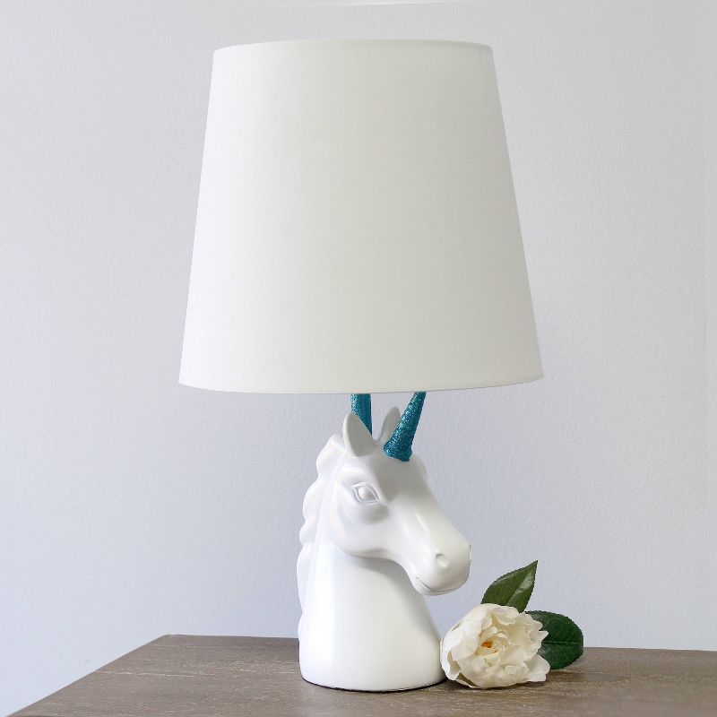 Sparkling Unicorn Table Lamp - Simple Designs, 4 of 10