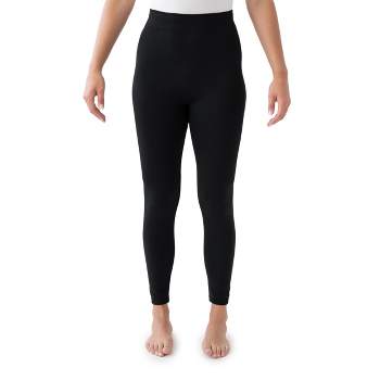 Hanes Women's Constant Comfort Yoga Leggings Q71128 1 Pair, Black