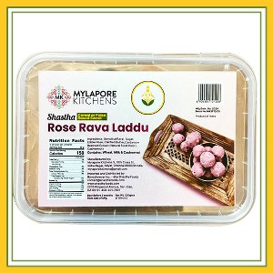 Rose Rava Laddu Pack of 2 , Each 200 Gms - 1 of 2