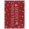 Christmas Rug, Low-Pile Washable & Non-Slip Mat for Living Room, Bedroom, Kitchen, and Dining Room Floor - 2 of 4