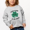 The Juniper Shop Cutest Clover Youth Ultra-Soft Graphic Sweatshirt - 2 of 3