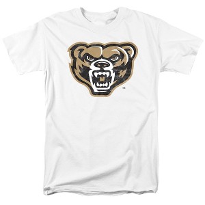 Men's Oakland University Official Distressed Primary T-Shirt - 1 of 4