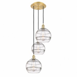 Rochester - 3 Light Cord Hung Multi Pendant In Industrial Style-35.63 Inches Tall and 16.5 Inches Wide - 1 of 1