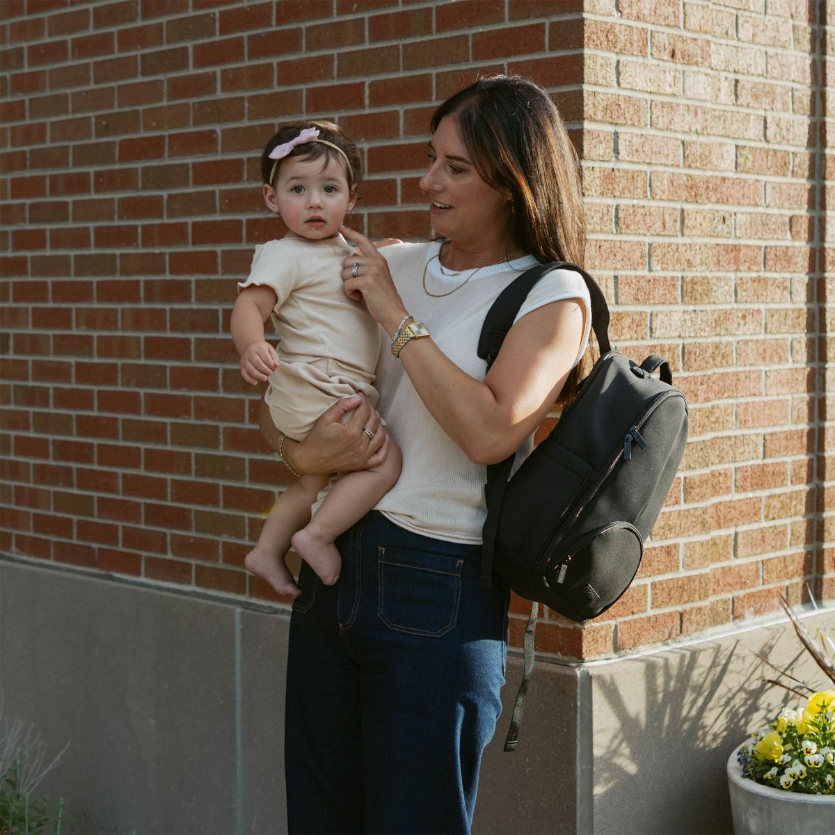 Parker Baby Co. Drift Neoprene Lite Diaper Backpack - thumbnail 3