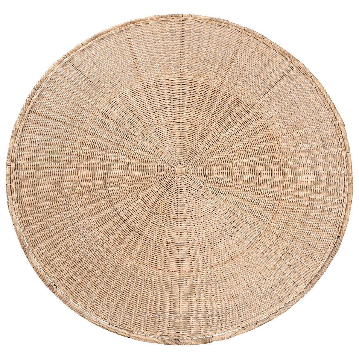 bali & pari Natala Rattan Dining Table Light Honey - thumbnail 4