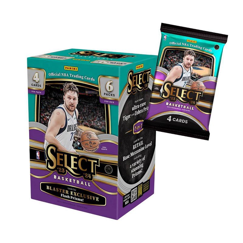 2023 Panini NBA Select Basketball Trading Card Blaster Box, 2 of 4
