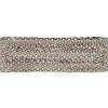 Earth Rugs Random Multi-Color Rectangle Braided Stair Tread – Handcrafted Jute, 27" x 8.25" - 3 of 3