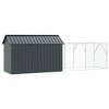 vidaXL Bird Cage Anthracite 416.5 x 103 x 142 cm Galvanized steel - 2 of 4