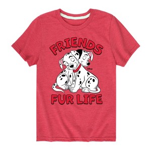 Boys' - 101 Dalmatians - Friends FUR Life Short Sleeve Graphic T-Shirt - 1 of 4