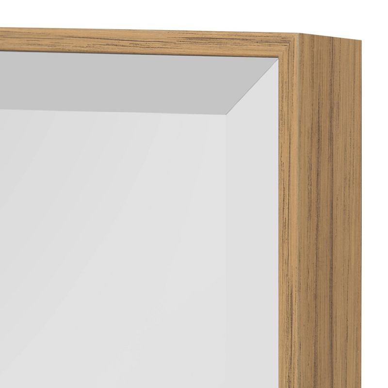 25&#34; x 37&#34; Rhodes Framed Wall Mirror Natural - Kate and Laurel, 4 of 10
