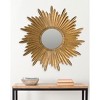 Sunburst Decorative Wall Mirror Gold - Safavieh - image 2 of 2