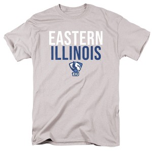 Men's Eastern Illinois University Official Stacked T-Shirt - 1 of 4