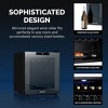 Newair Shadow Series Wine Cooler Refrigerator 16 Bottle, Freestanding Glass Door Wine Cellar, Single Zone Small Wine Fridge - 4 of 4