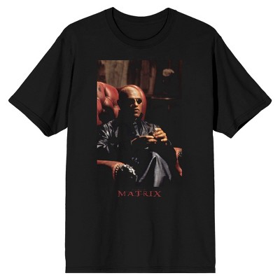 Matrix Morpheus Men's Black T-shirt : Target