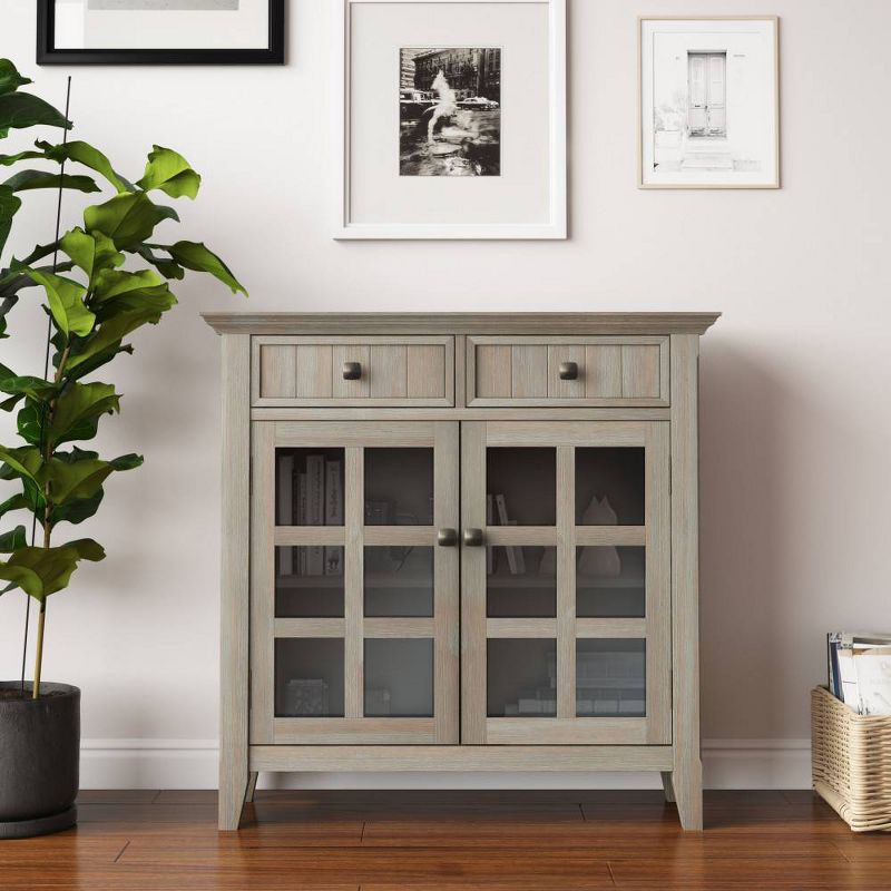 Normandy Solid Wood Entryway Storage Cabinet - Wyndenhall, 3 of 9