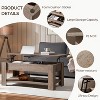 Yaheetech Lift Top Coffee Table with Hidden Compartment & Open Shelf For Living Room - 4 of 4
