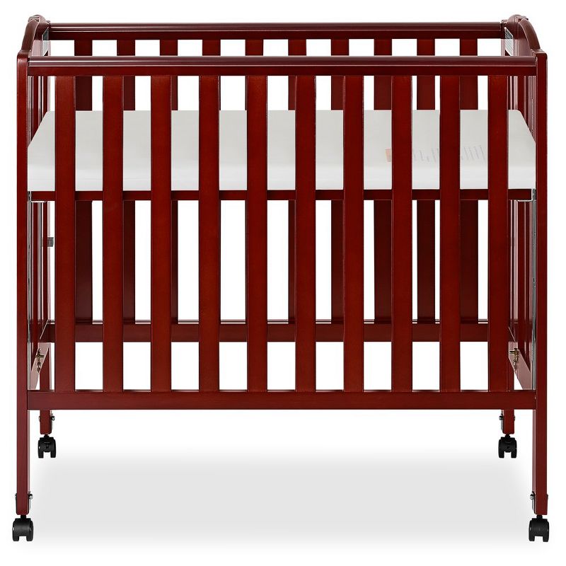 Dream On Me 3 in 1 Portable Folding Stationary Side Crib, 4 of 9
