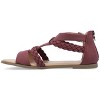 Journee Collection Womens Florence Gladiator Flat Sandals - 2 of 4