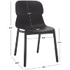 Abbie Molded Plastic Dining Chair (Set of 2) - SFV6900 - Safavieh Couture - 4 of 4