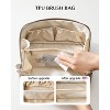 Large Capacity Travel Makeup Bag,Waterproof Portable Open Flat with Divider and Handle. - 3 of 4