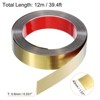 Unique Bargains Self-Adhesive Stainless Steel Mirror Finish Peel and Stick Wall Trim - 2 of 4