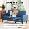 Dyonery 68" Loveseat Sofa, Comfy Couches for Living Room, Modern Oversized Love Seat Sofa, Tool-Free Setup Large Couches - 3 of 4