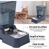 Pet Auto Feeder with Water Dispenser, Automatic Food and Water Bowl Set for Cats and Medium/Large Dogs - 3 of 4