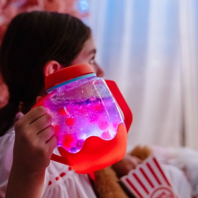 Glo Pals Toddler Sensory Play Jar - Coral